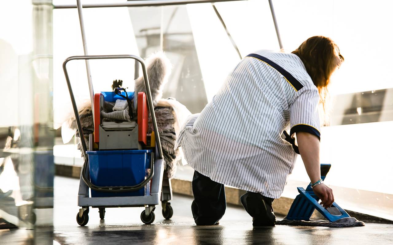 Mehr Lohn für Reinigungskräfte