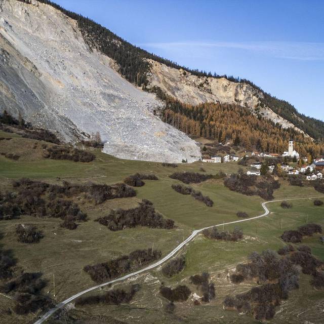 Brienz ist von einem neuen Schuttstrom bedroht