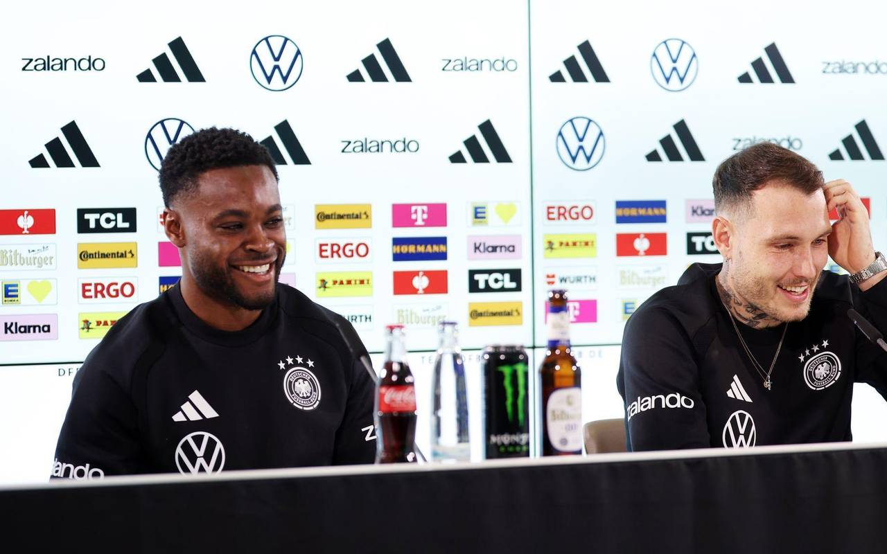 Pressekonferenz der Fußball-Nationalmannschaft