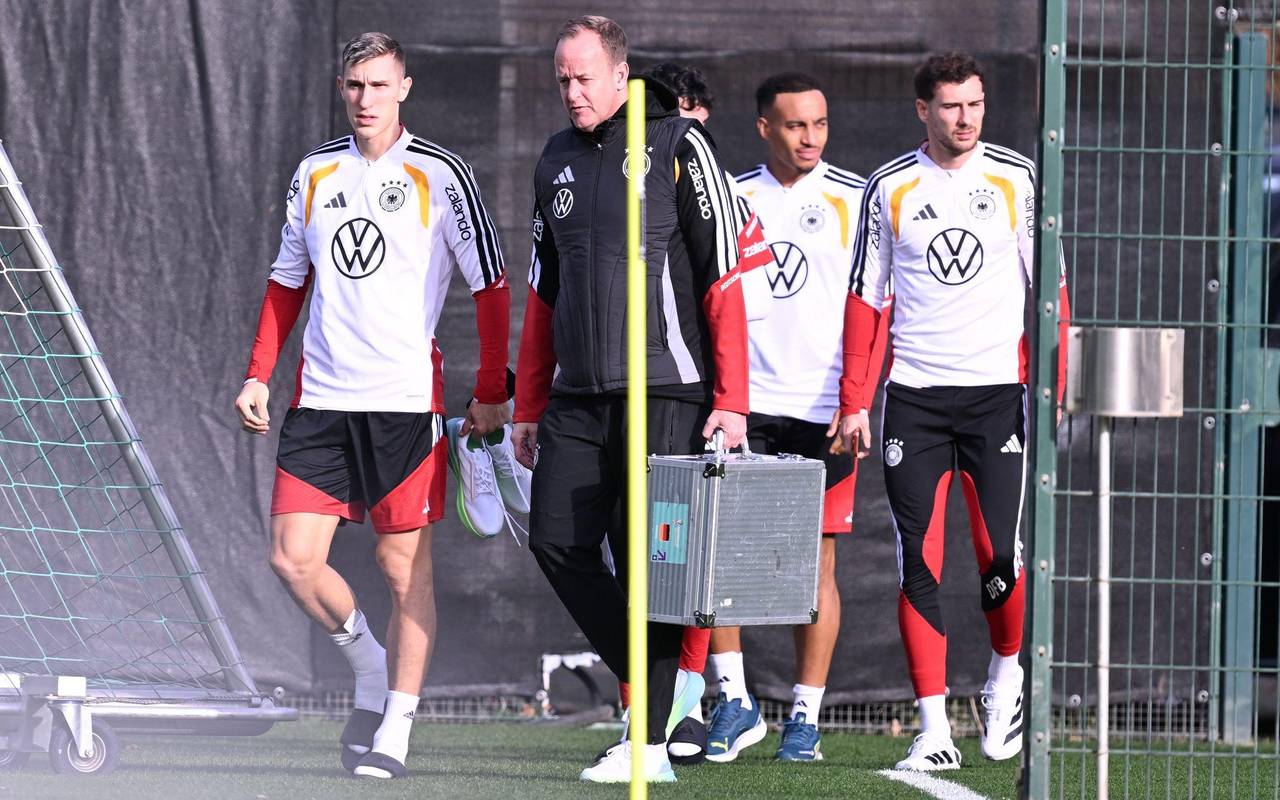 Abschlusstraining der Fußball-Nationalmannschaft