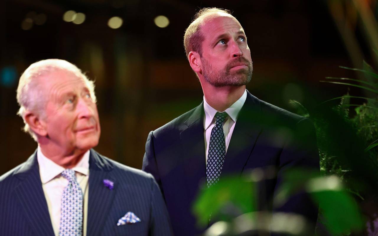 Charles III. (l.) und Prinz William