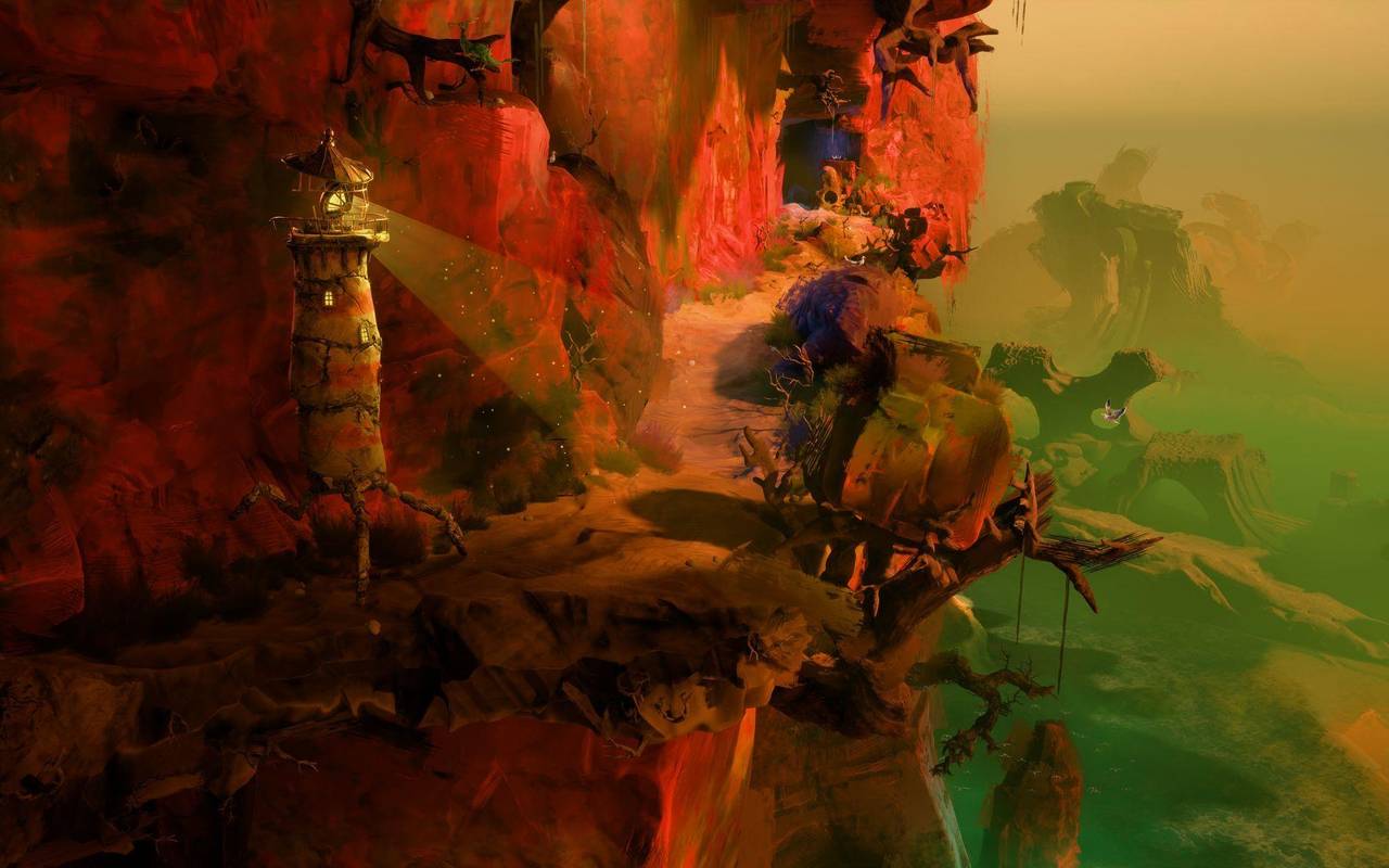 Screenshot vom Spiel «Keeper»