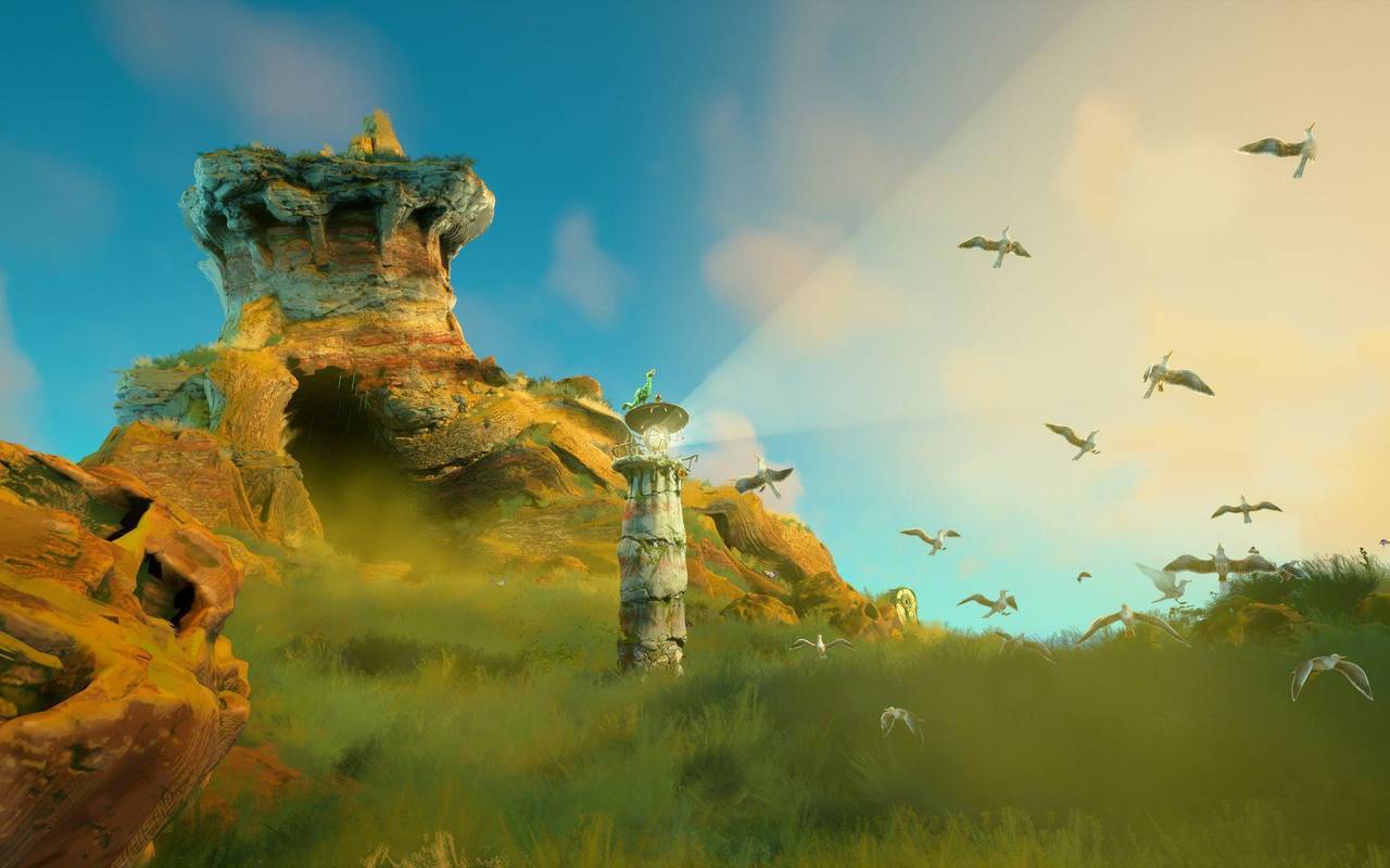 Screenshot vom Spiel «Keeper»