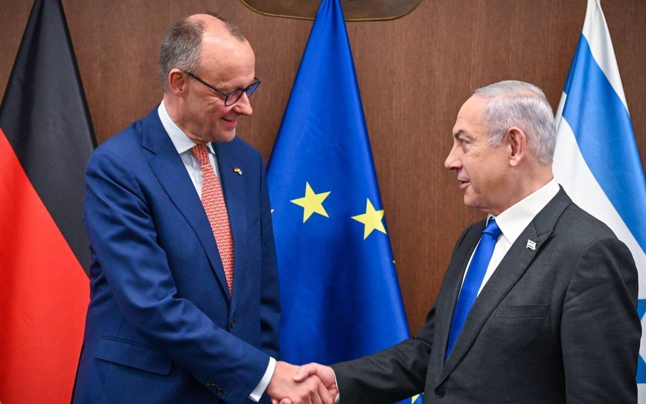 Merz telefoniert mit Netanjahu: Waffenstillstand erreichen