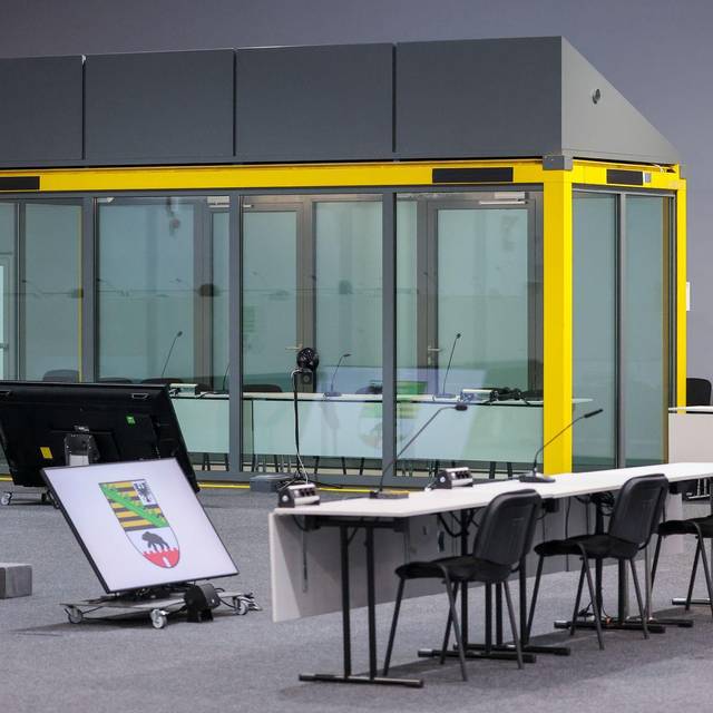 Gerichtsgebäude für Prozess zum Magdeburg-Anschlag