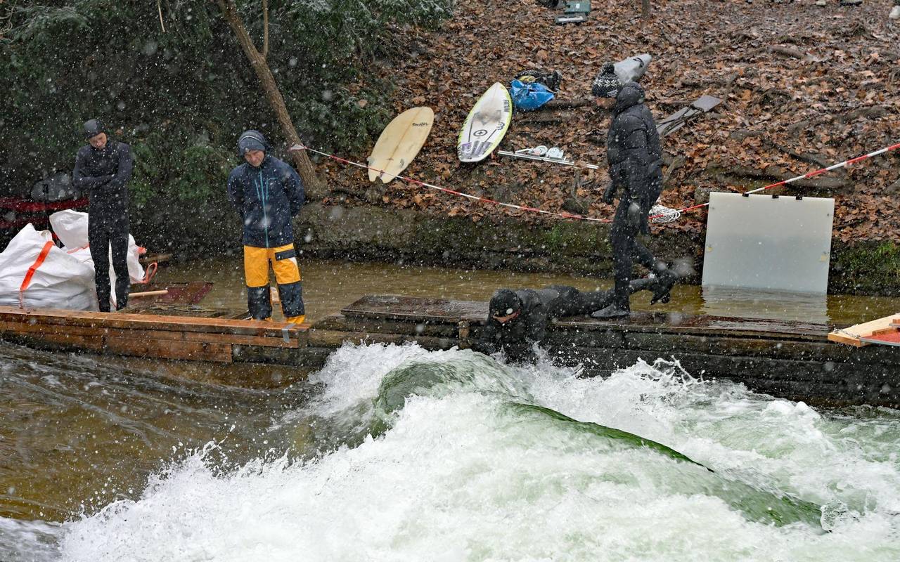 Verschwundene Eisbachwelle soll wiederbelebt werden
