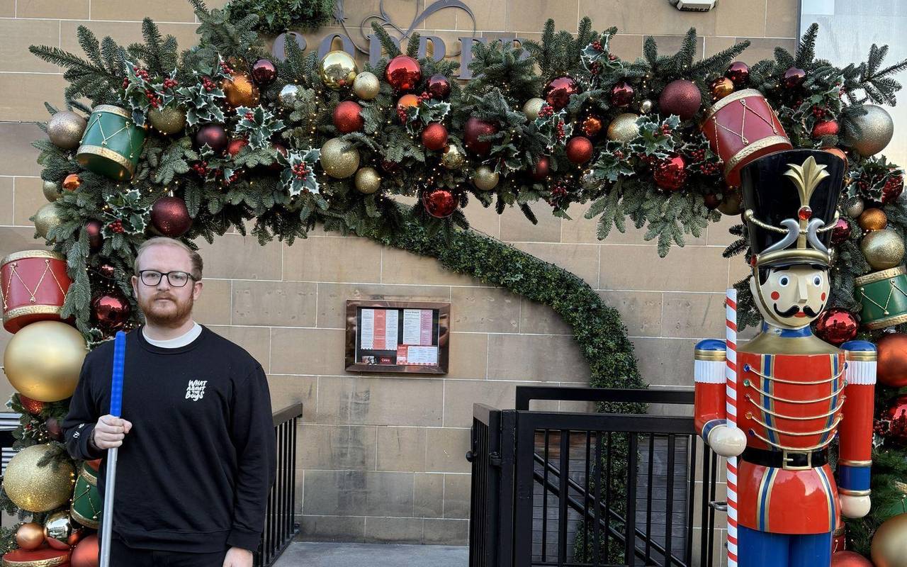 Gestohlene Nussknacker-Figur in Edinburgh