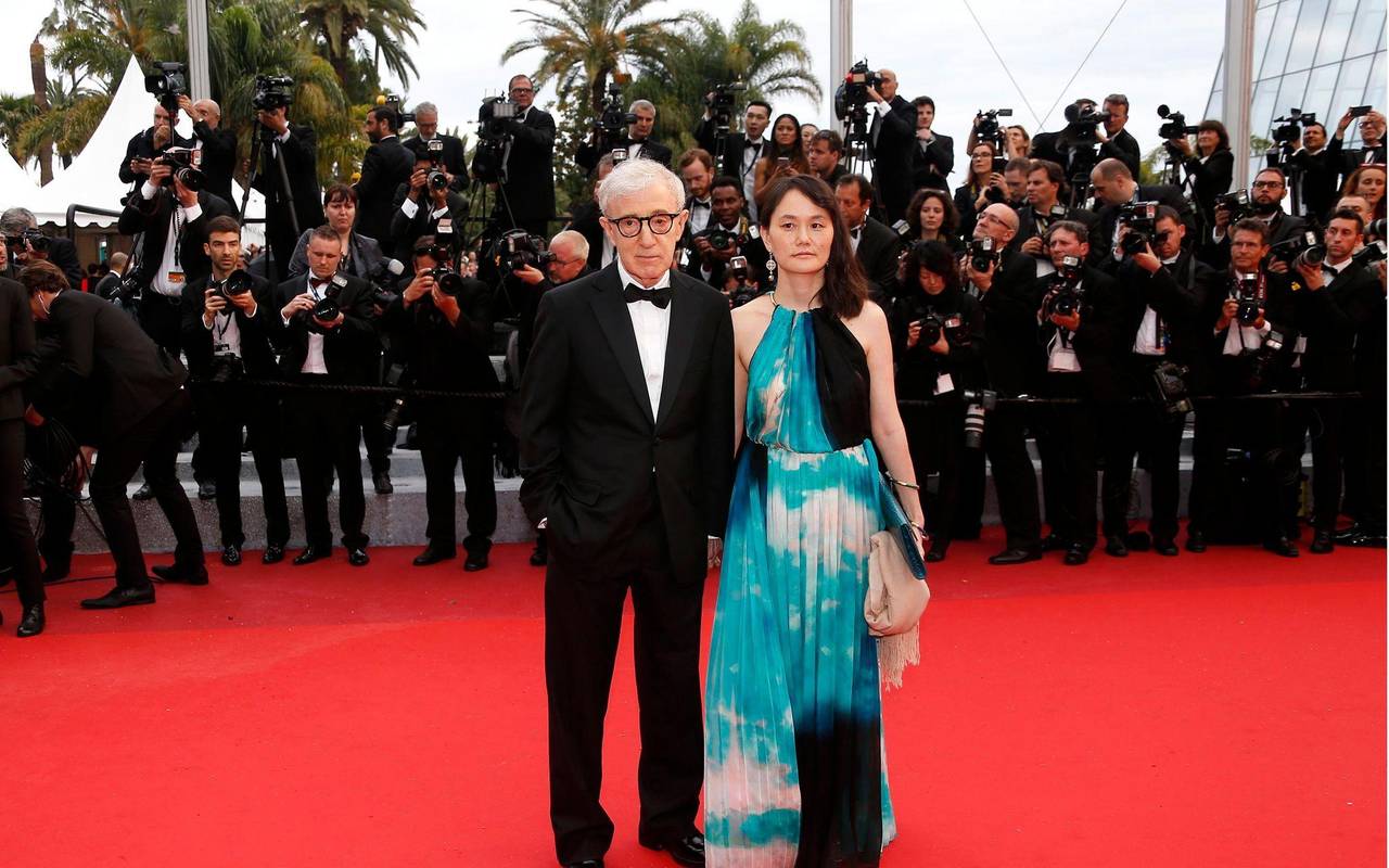 Regisseur Woody Allen mit Ehefrau Soon-Yi Previn