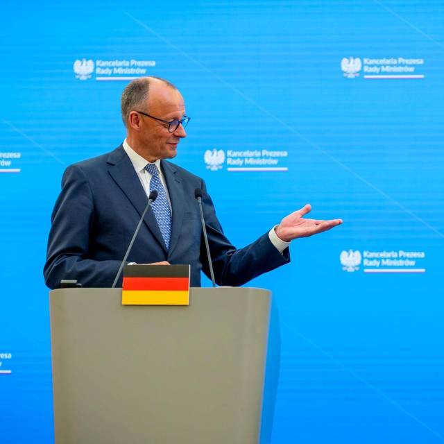 Kanzler Merz in Warschau