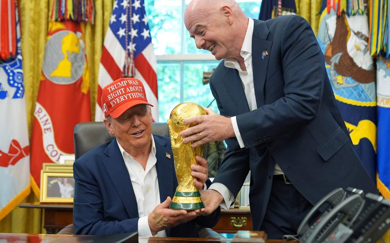 Donald Trump und Gianni Infantino