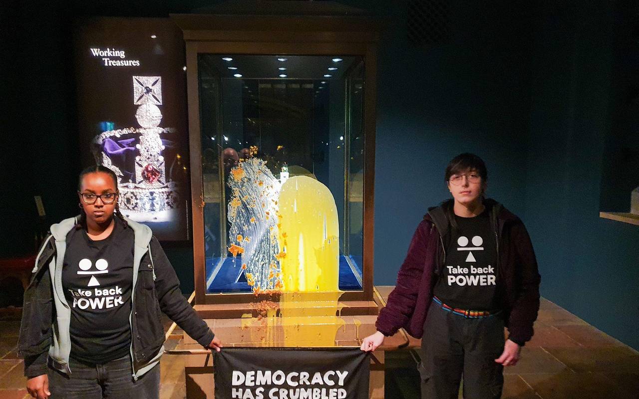 Essensanschlag auf die Kronjuwelen