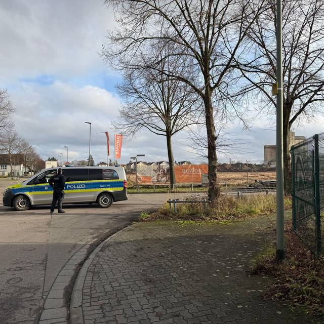 Weltkriegsbombe in Hanau gesprengt