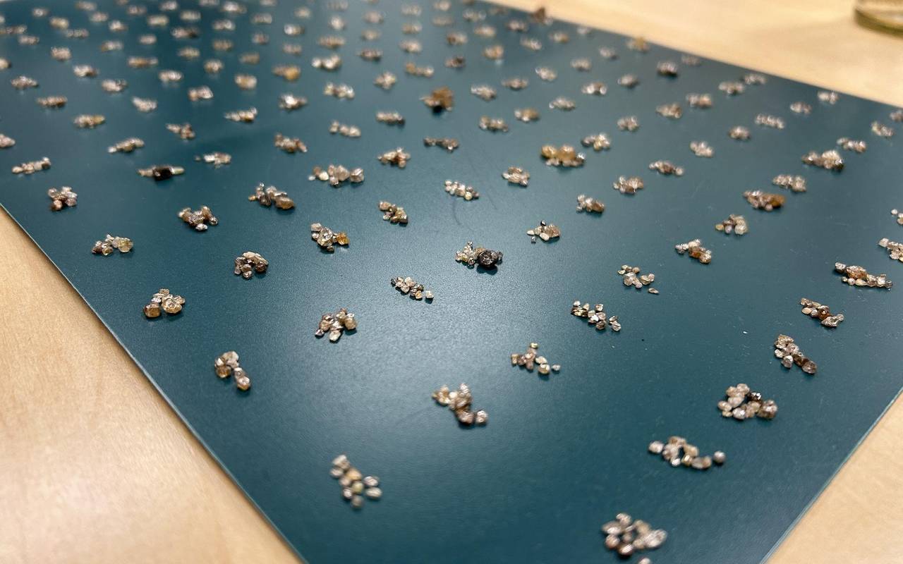 Sichergestellte Edelsteine