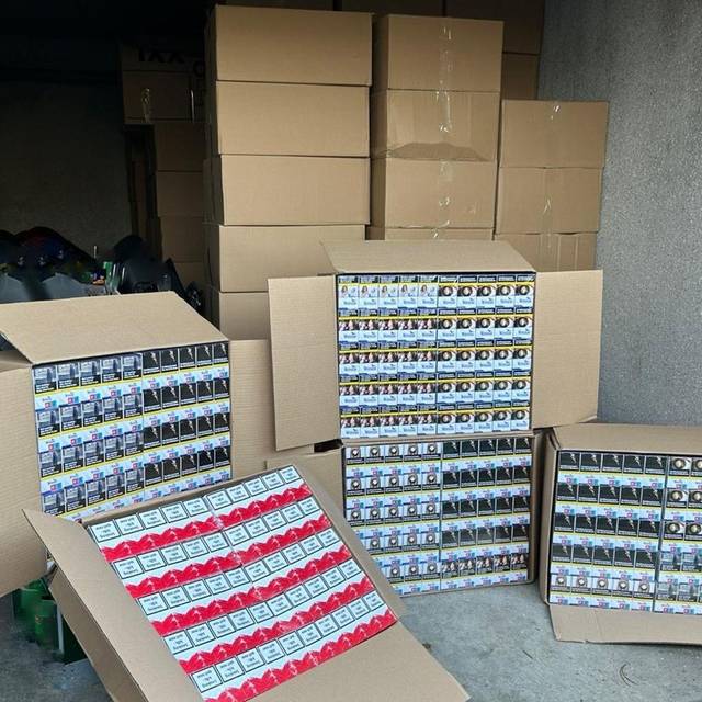 Handel mit illegalen Zigaretten