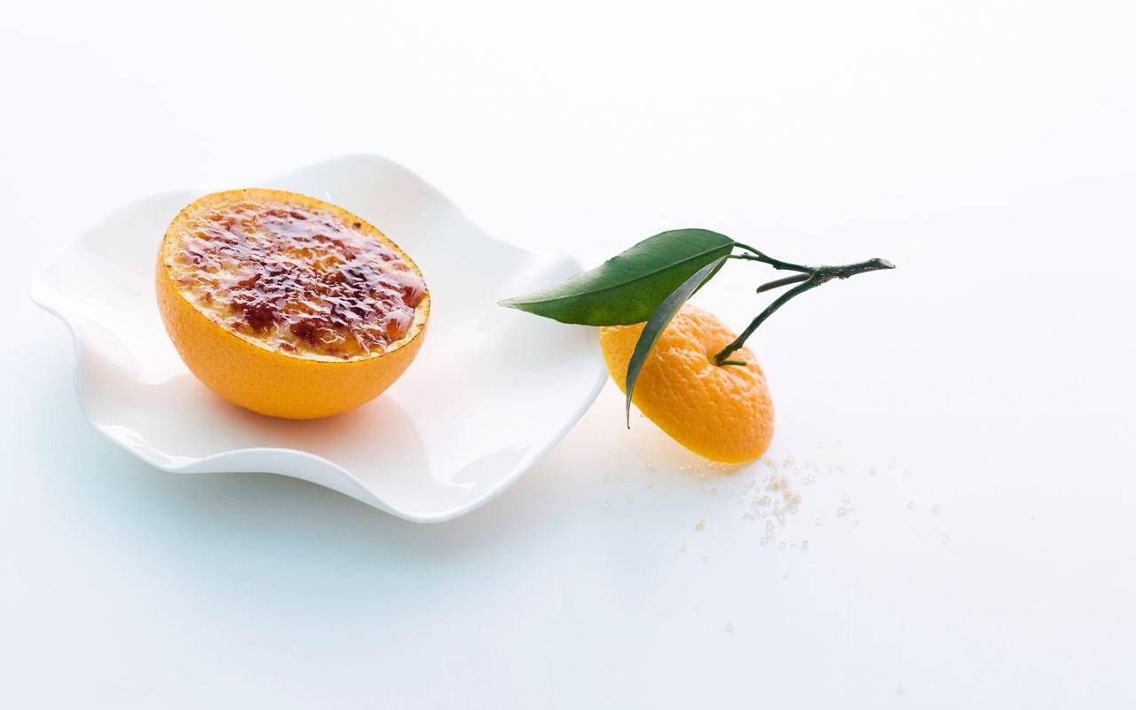 Gebrannter Orangen-Gewürz-Joghurt