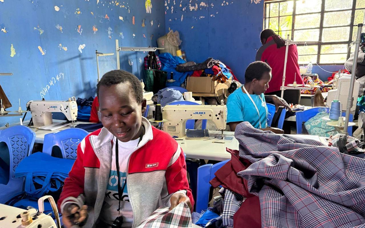 Slum Kibera - Nähwerkstatt