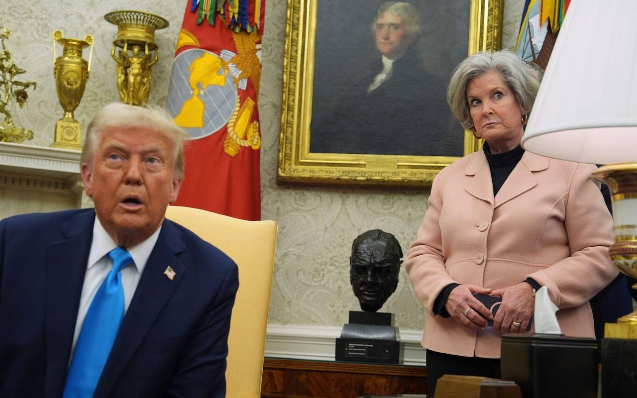 Trump und Wiles in Washington