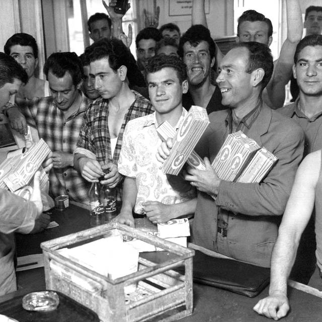 Italienische Gastarbeiter