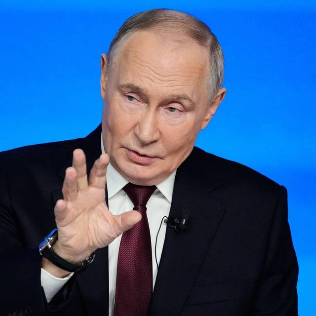 Putin gibt Jahrespressekonferenz