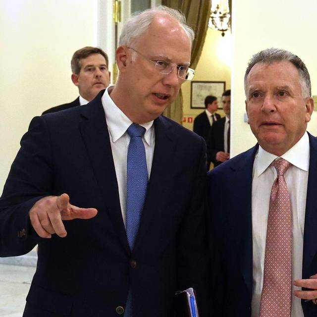 Russlands Gesandter Dmitrijew und US-Sondergesandter Witkoff