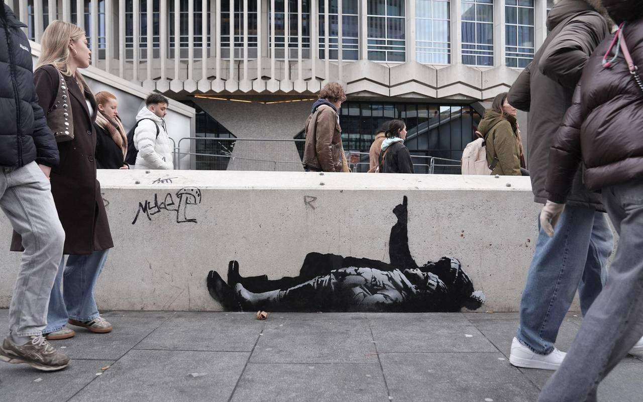 Graffiti-Kunstwerk in London