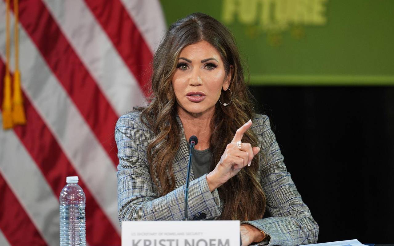 Kristi Noem über Sicherheit der US-Nordgrenze
