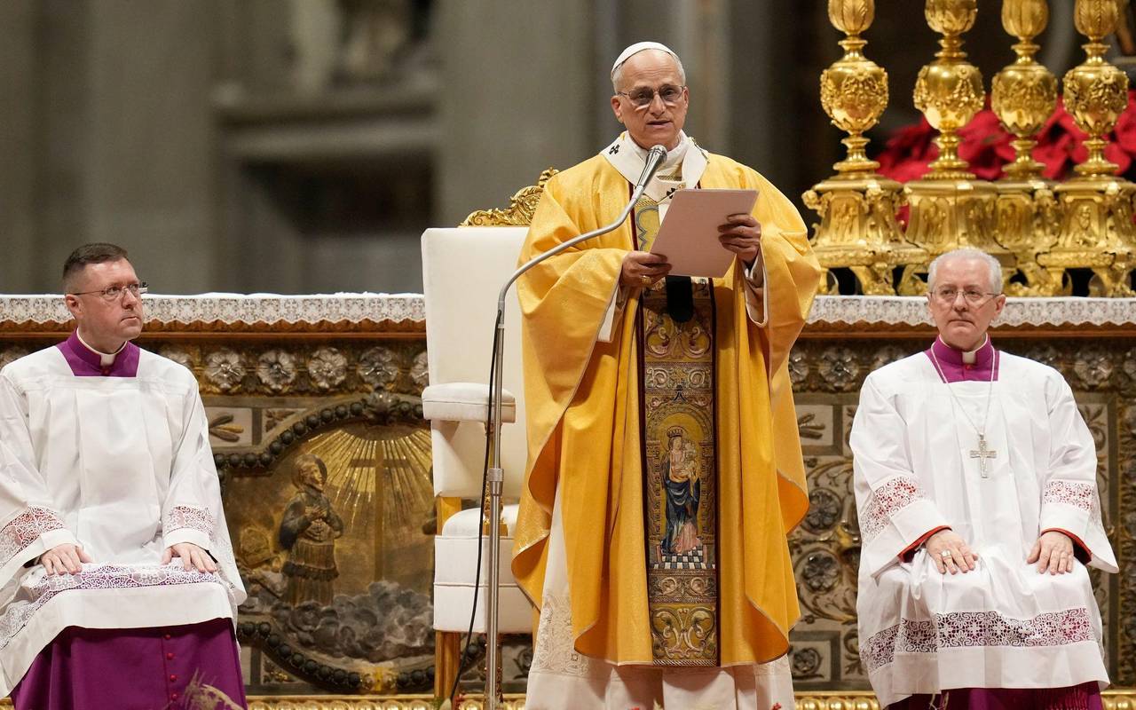 Erste Weihnachtsmette mit Papst Leo XIV.