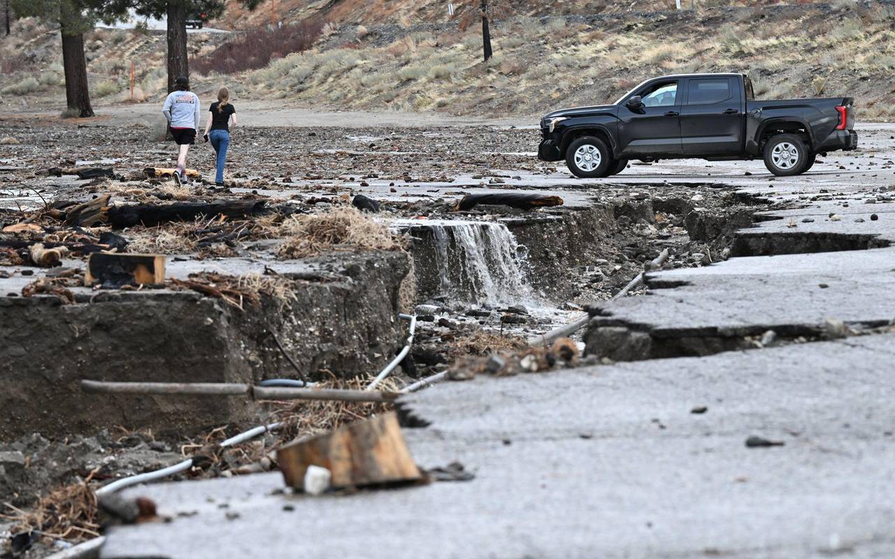 Unwetter in Kalifornien