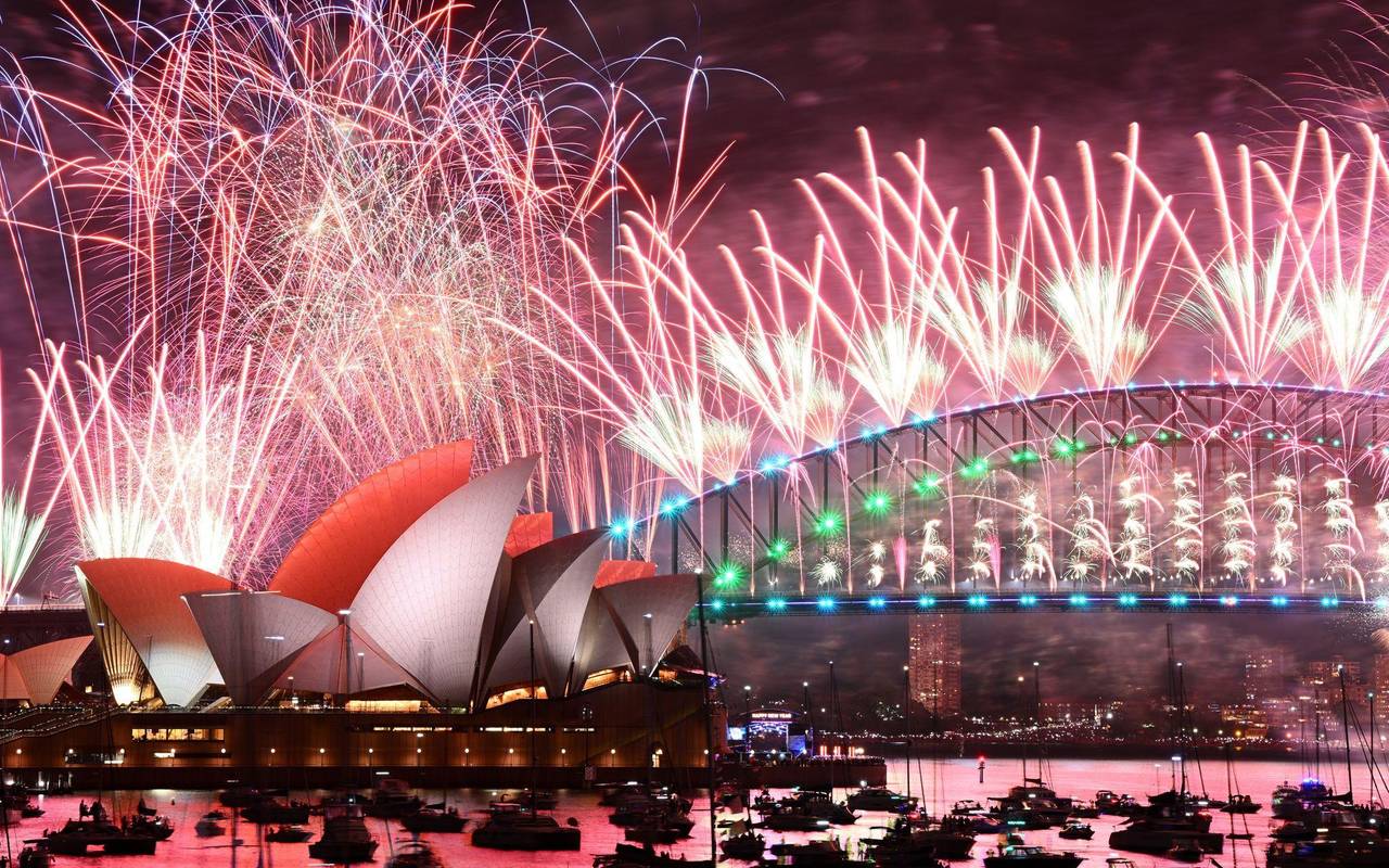 Vor der Silvesterfeiern in Sydney