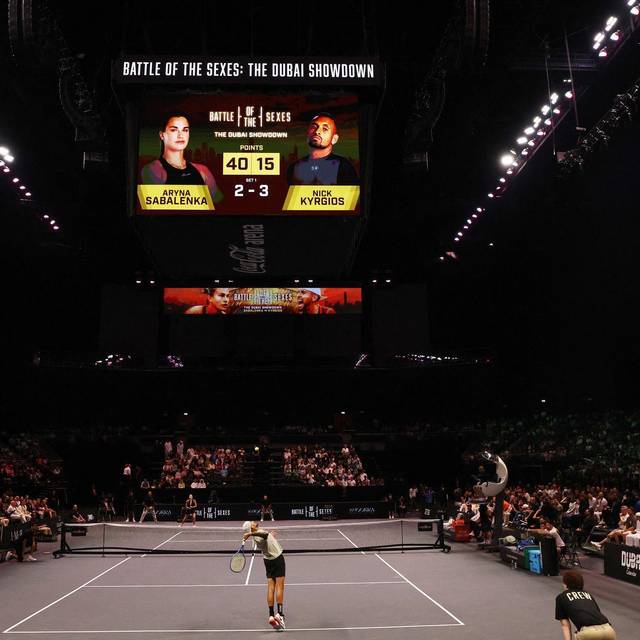 Tennis-Duell der Geschlechter: Sabalenka - Kyrgios