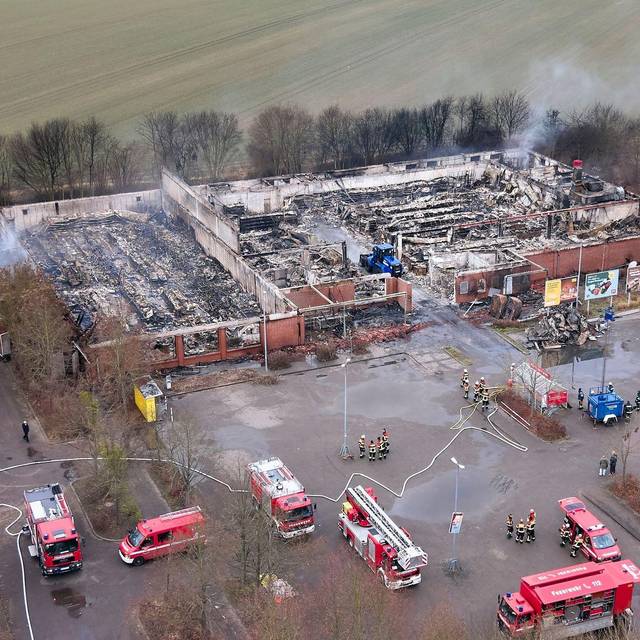 Großbrand in Zehdenick