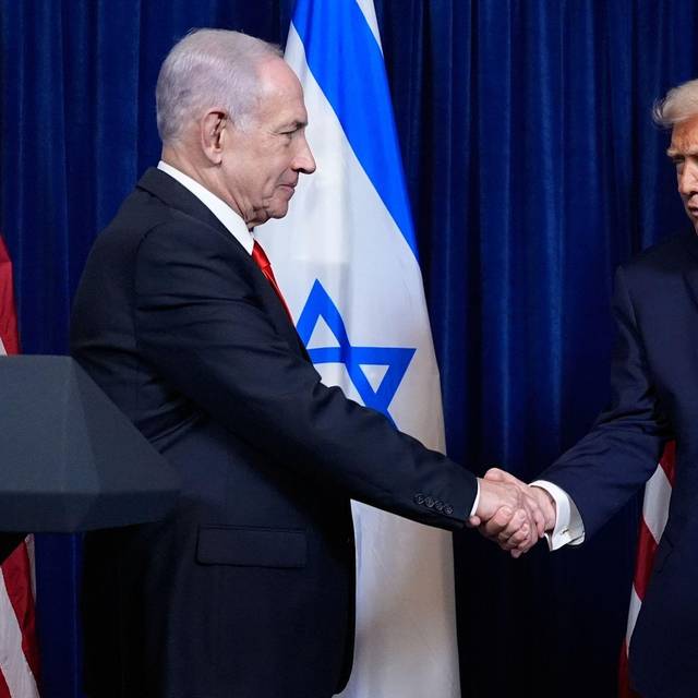 US-Präsident Trump empfängt Israels Ministerpräsident Netanjahu