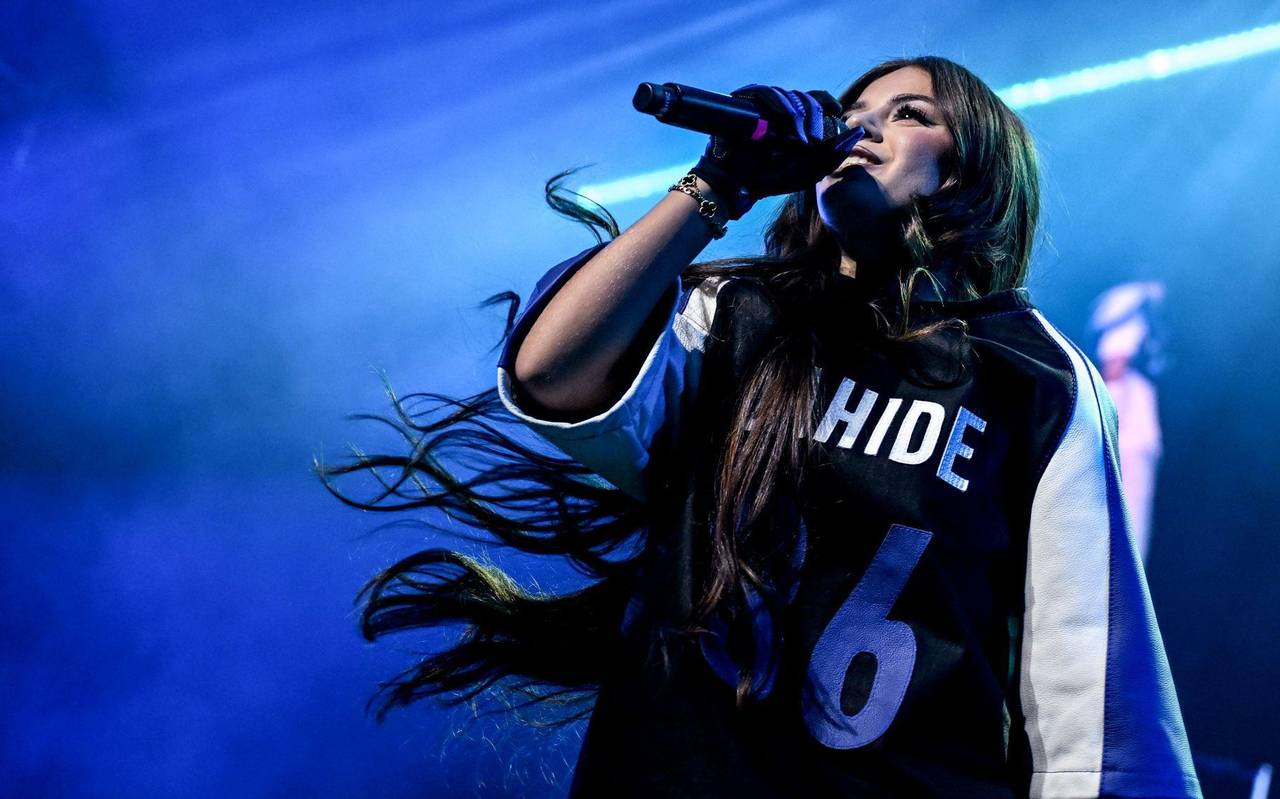 Konzert der Rapperin Zah1de