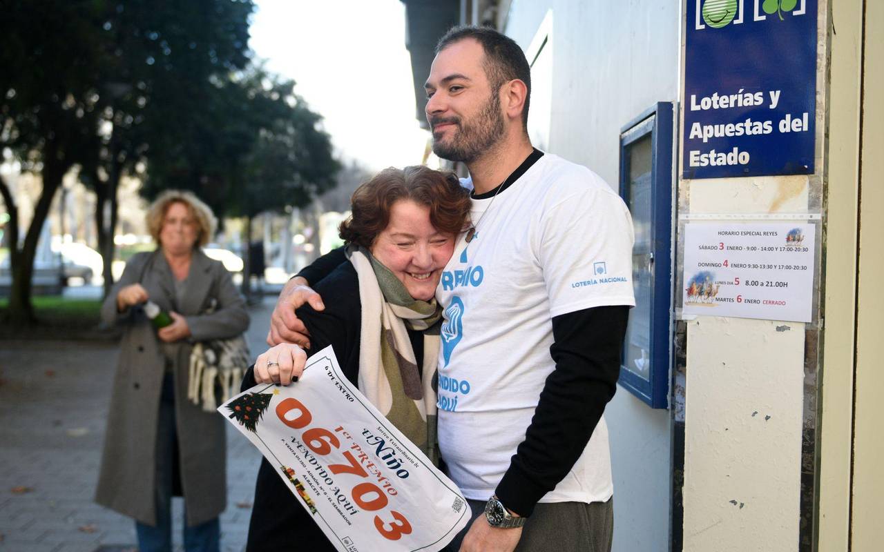 Gewinner der Jesuskind-Lotterie in Spanien