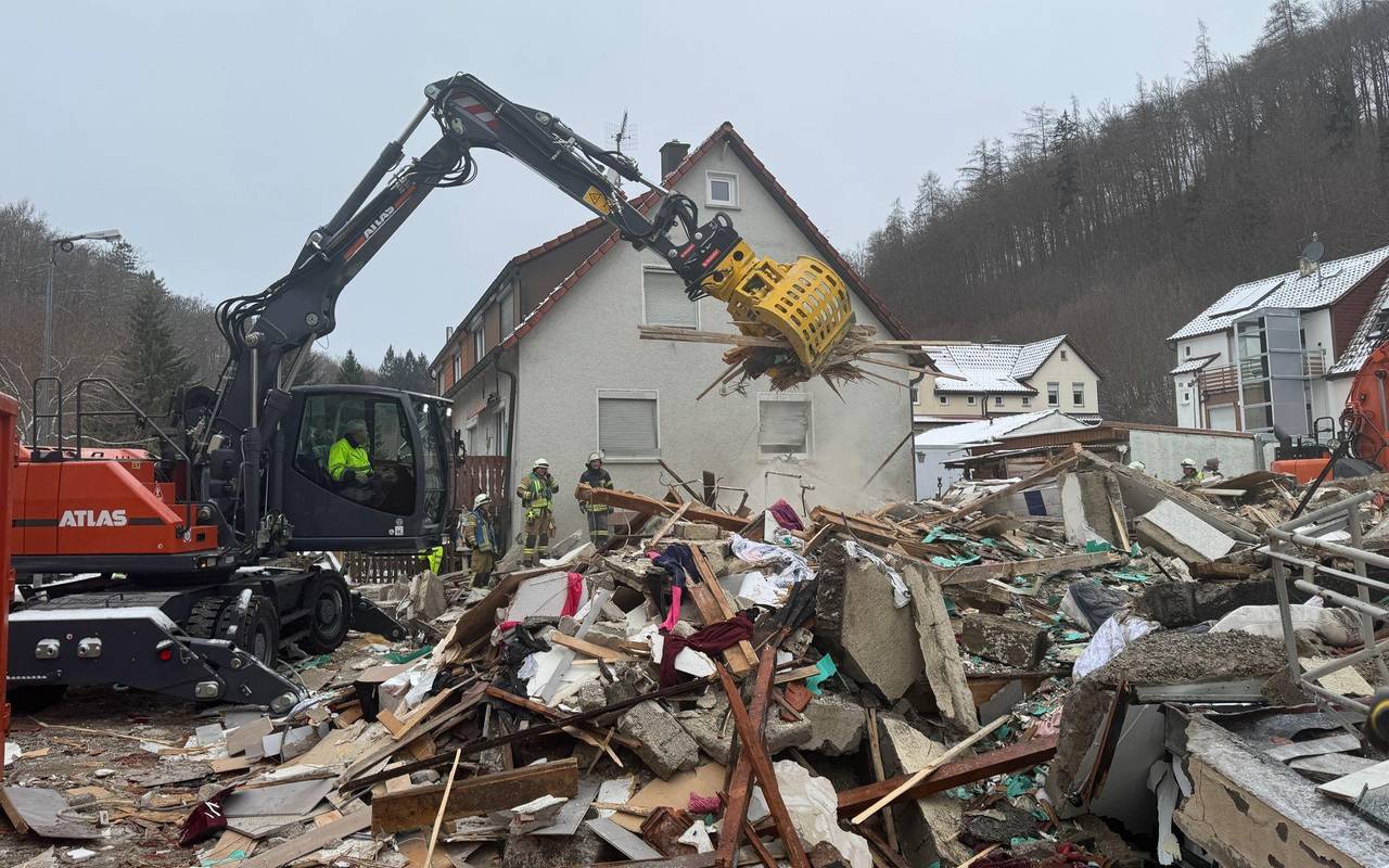 Explosion in Wohnhaus