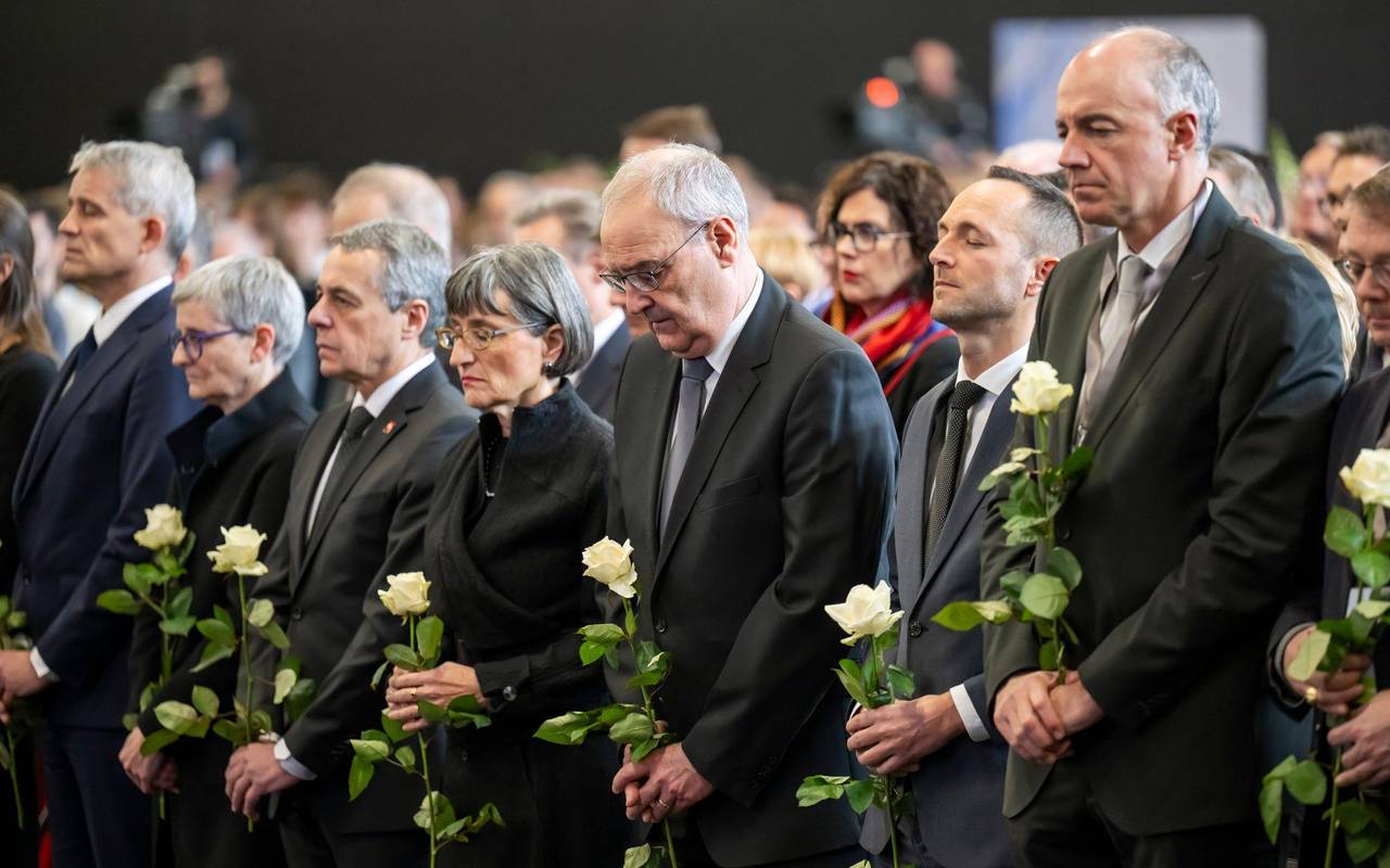 Trauerfeier nach dem tödlichen Brand in Crans-Montana