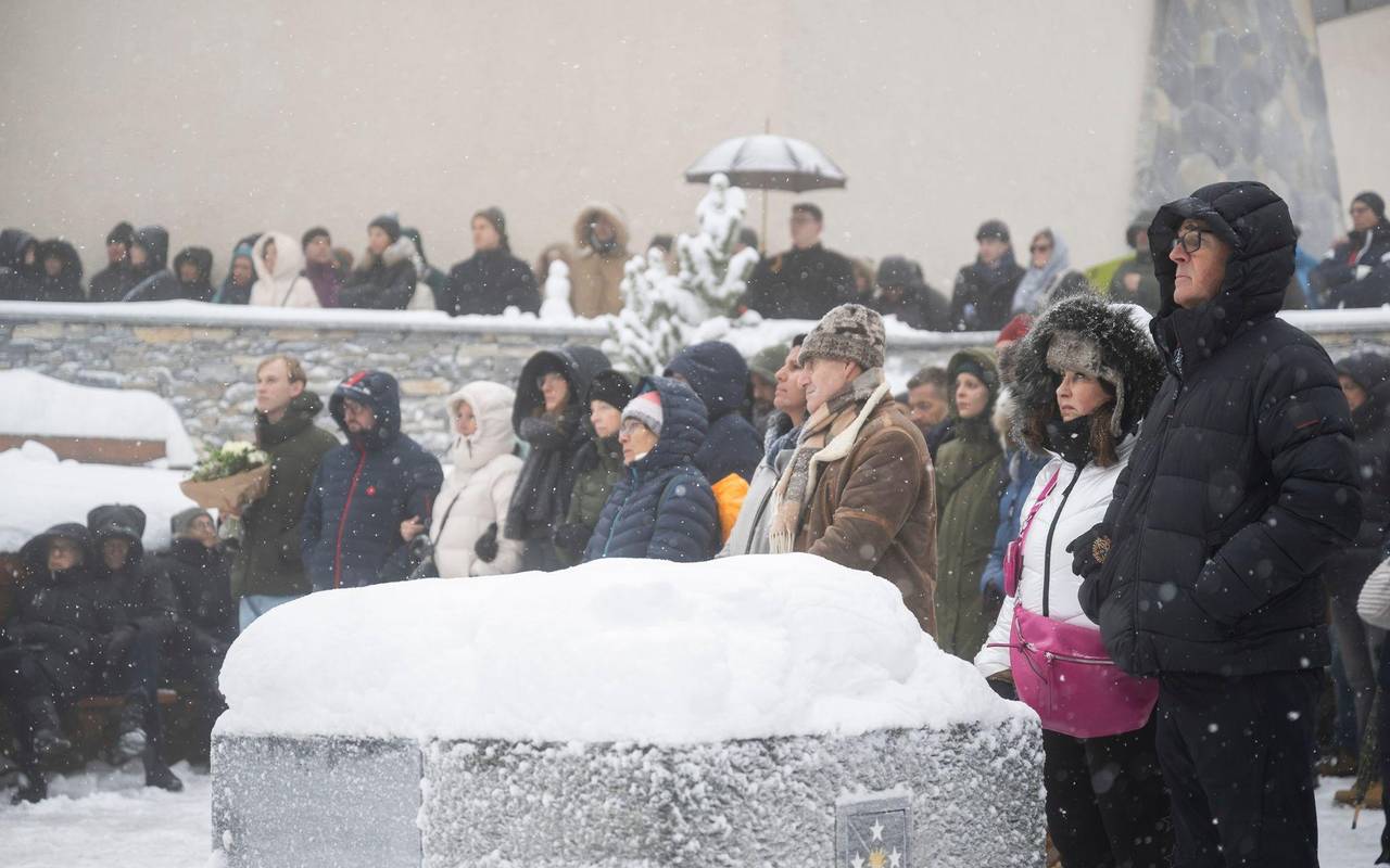 Trauerfeier nach dem tödlichen Brand in Crans-Montana