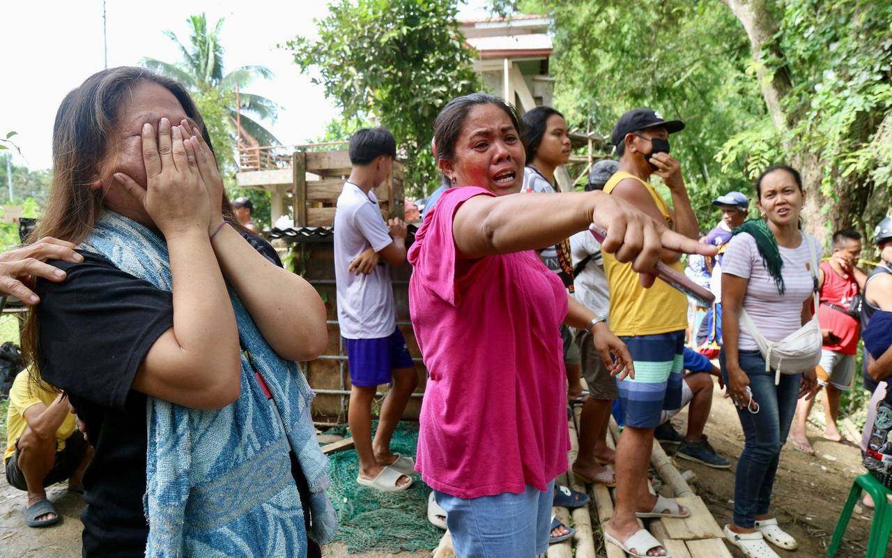 Einsturz einer Mülldeponie auf den Philippinen