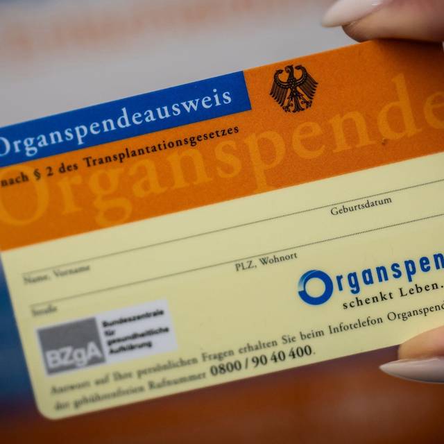 Organspendeausweis