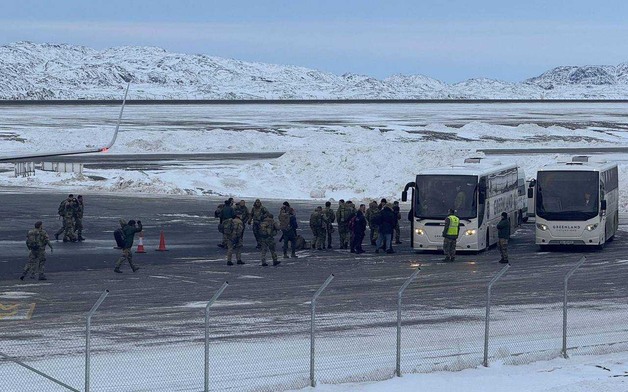 Bundeswehr-Team kommt abends auf Grönland an