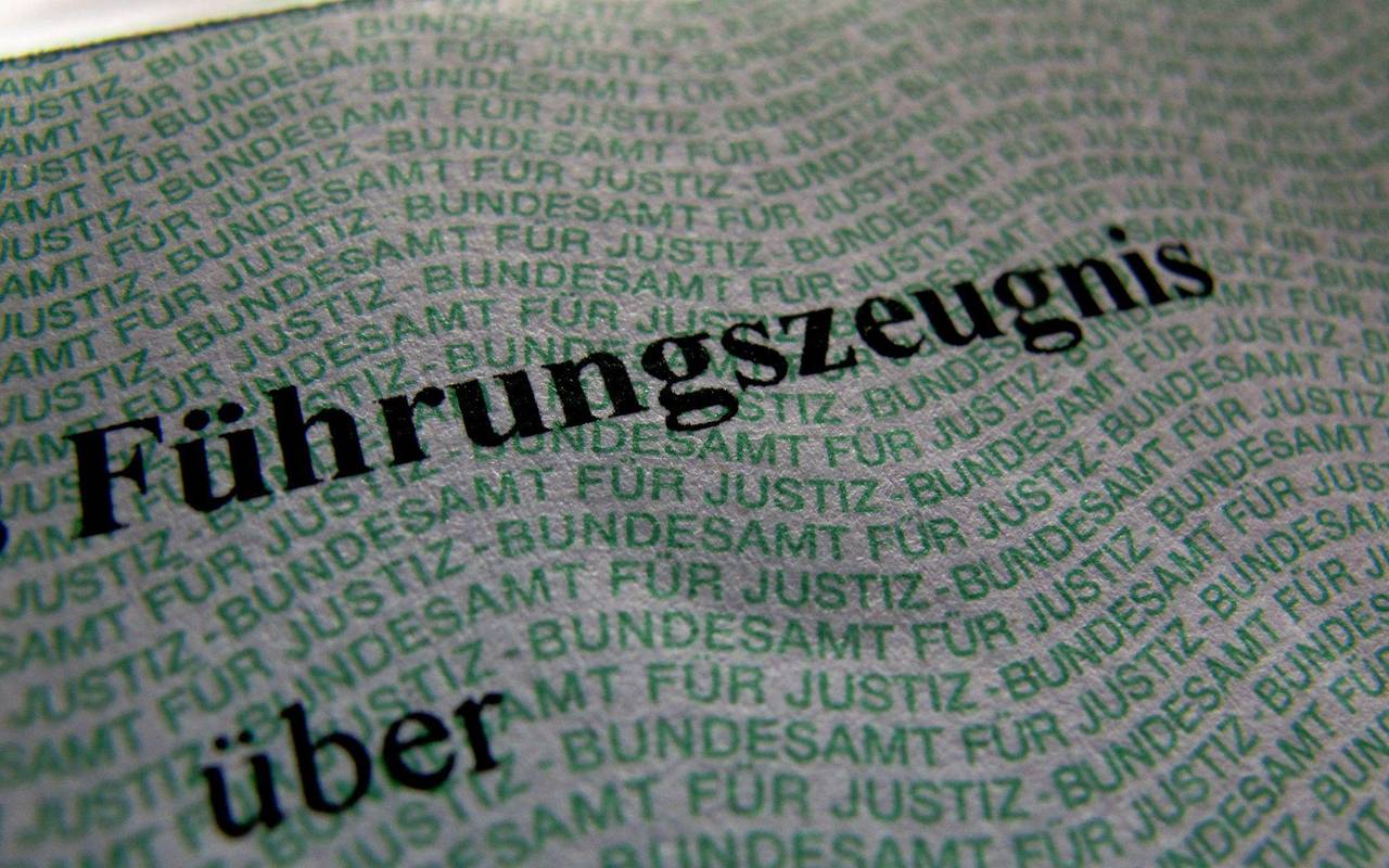 Führungszeugnis