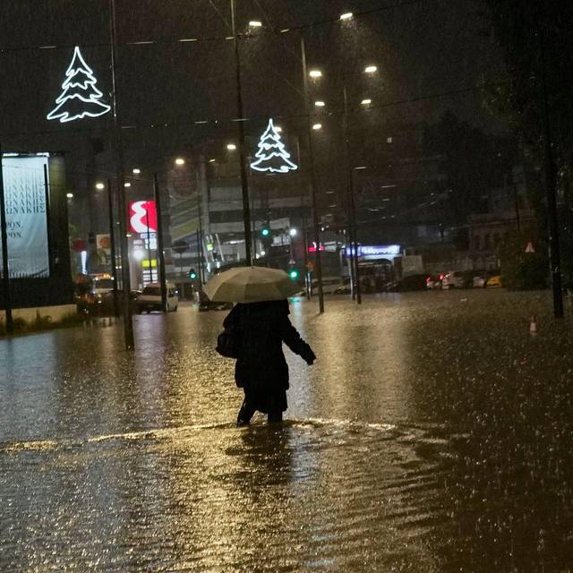 Unwetter in Griechenland