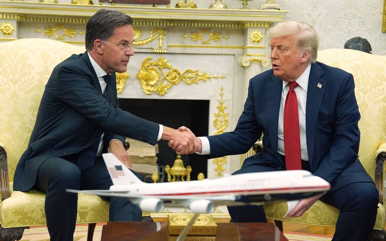 NATO-Generalsekretär Rutte bei US-Präsident Trump