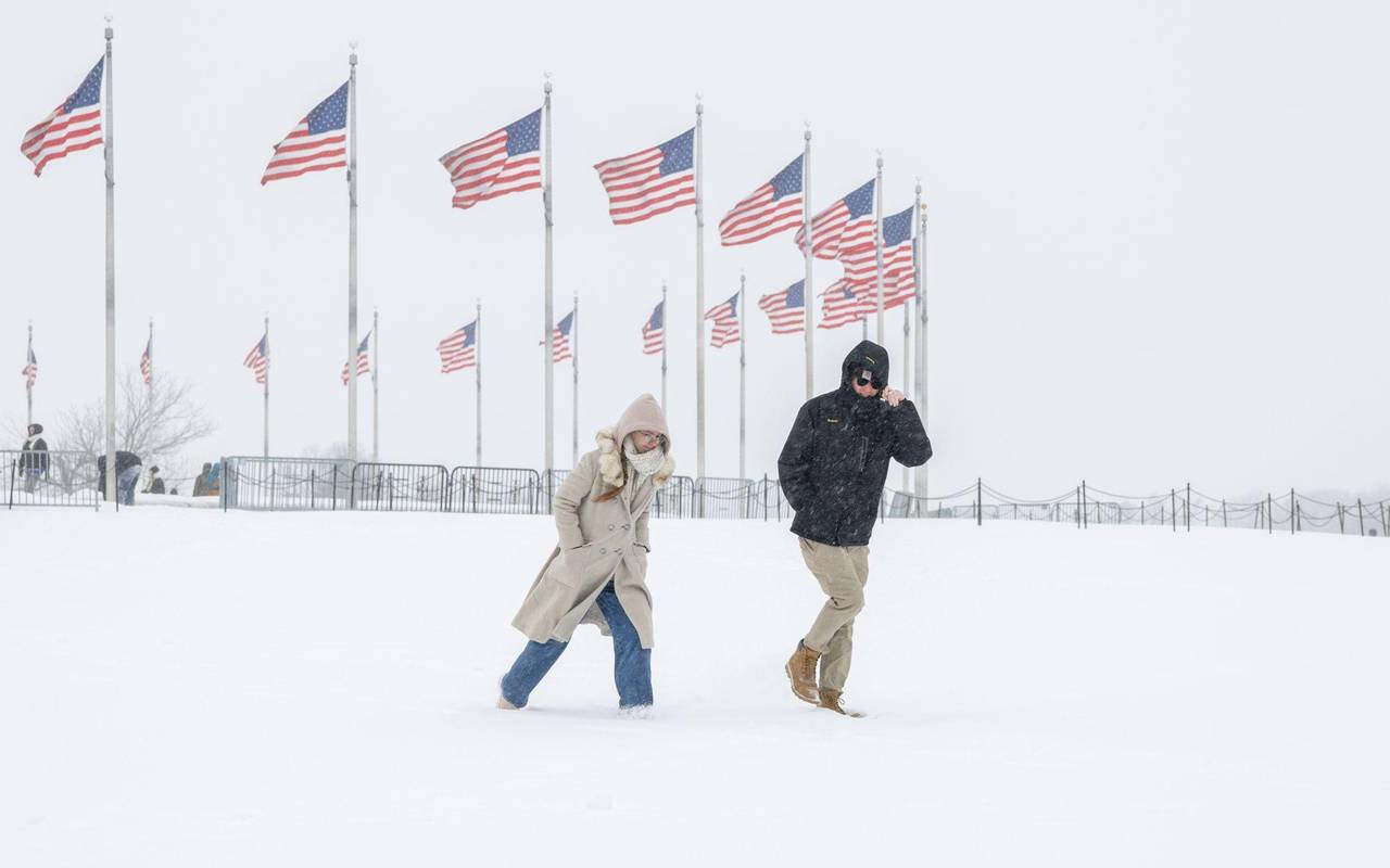 Winterwetter in den USA