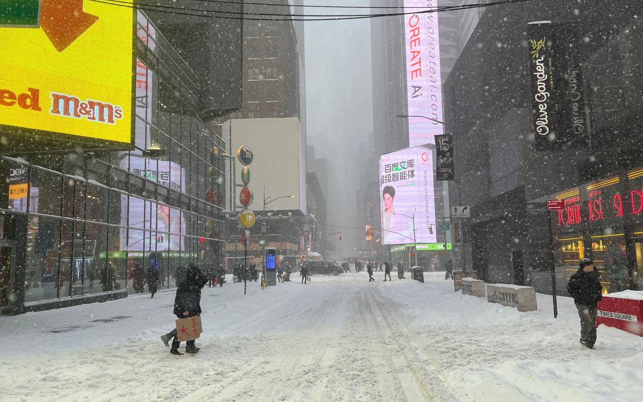 Winterwetter in den USA