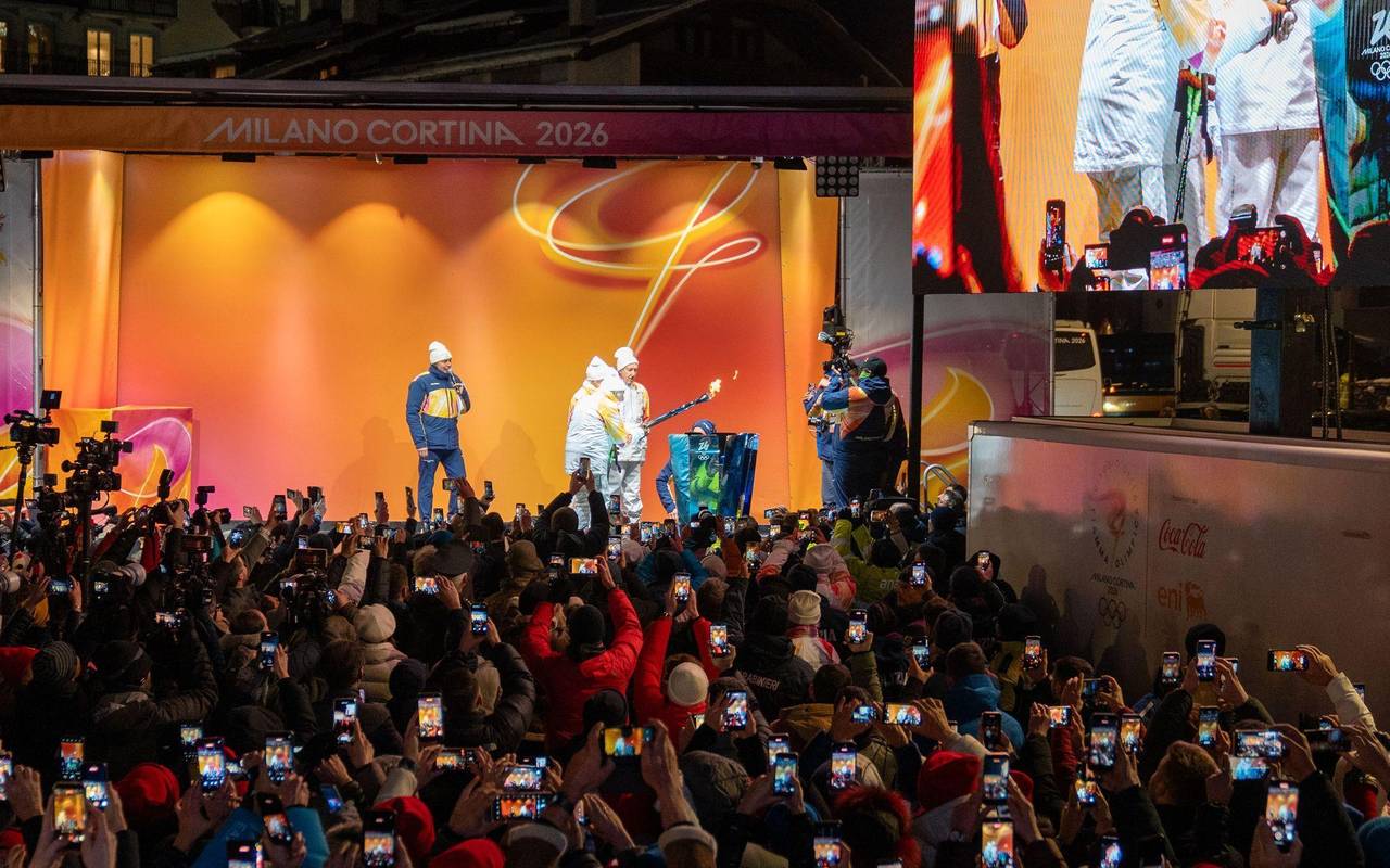 Vor den Olympischen Winterspielen in Italien