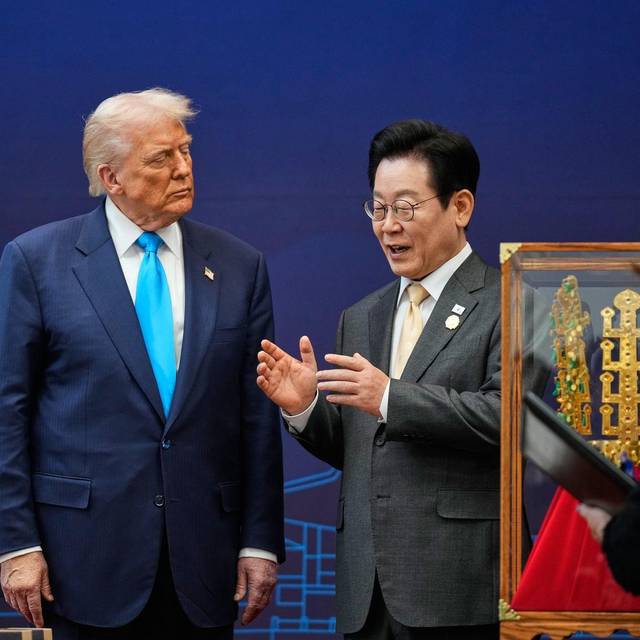 US-Präsident Trump in Südkorea