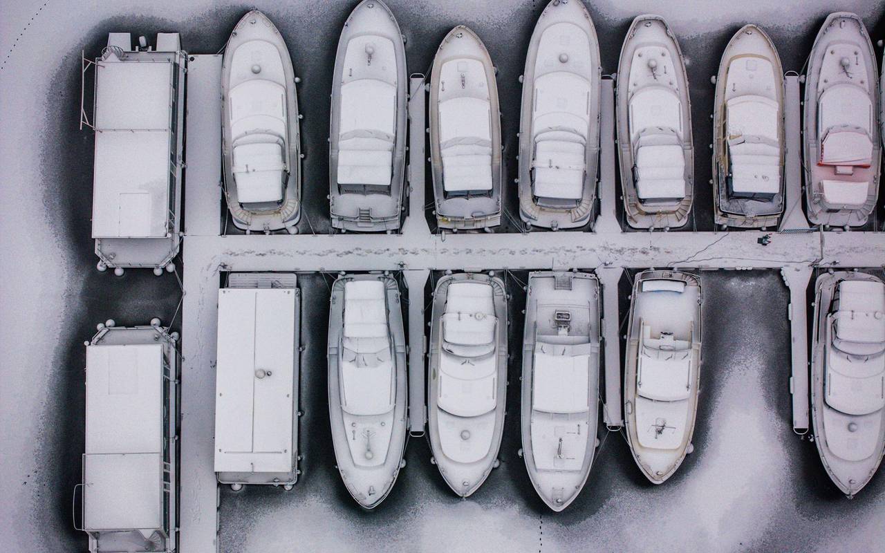 Winter in Norddeutschland