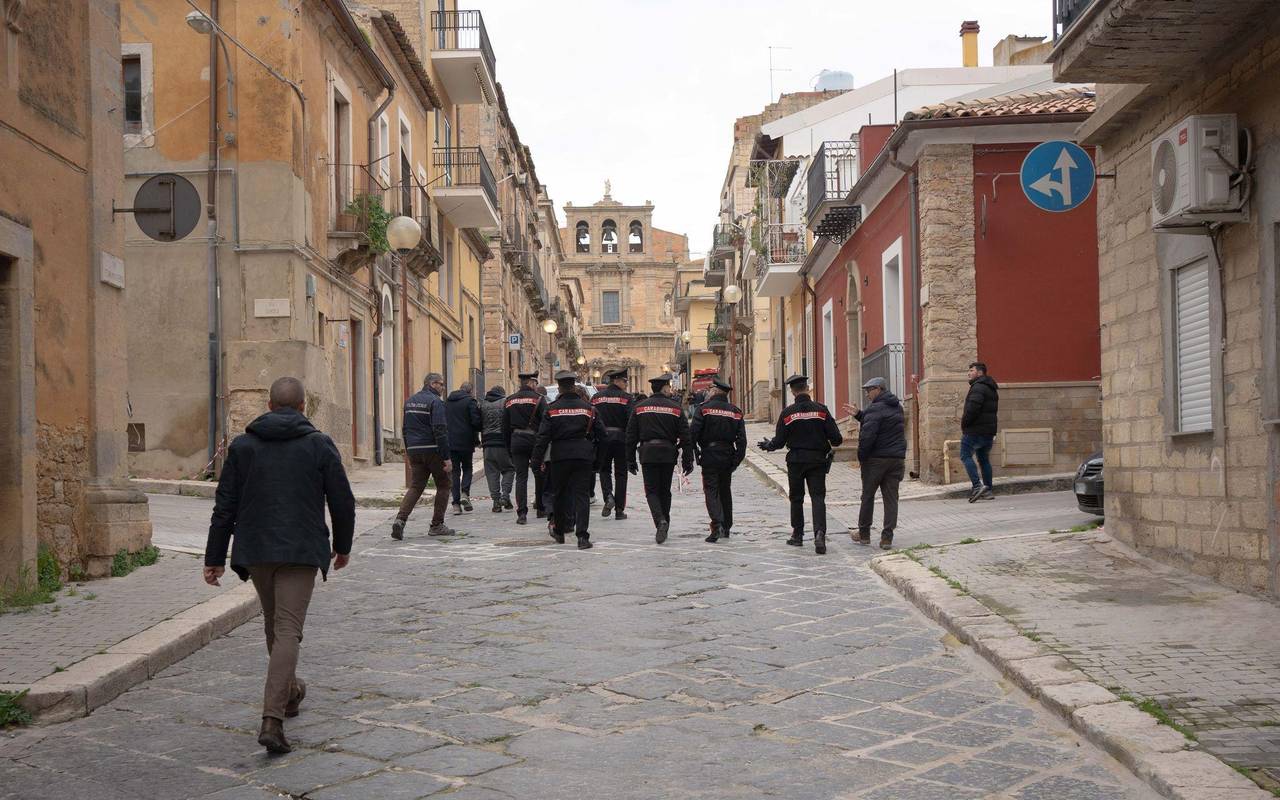 Erdrutsch in Sizilien