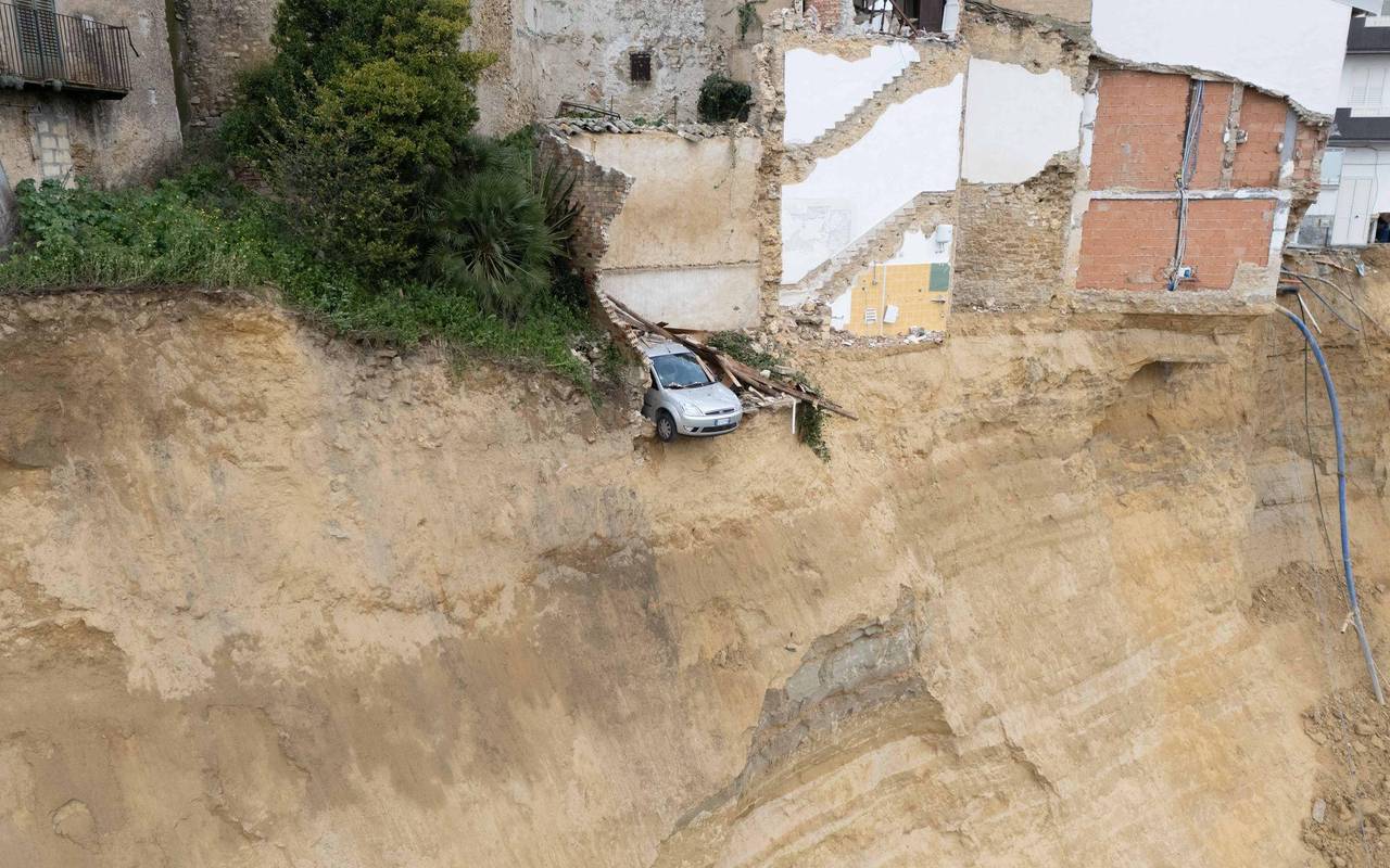 Erdrutsch in Sizilien